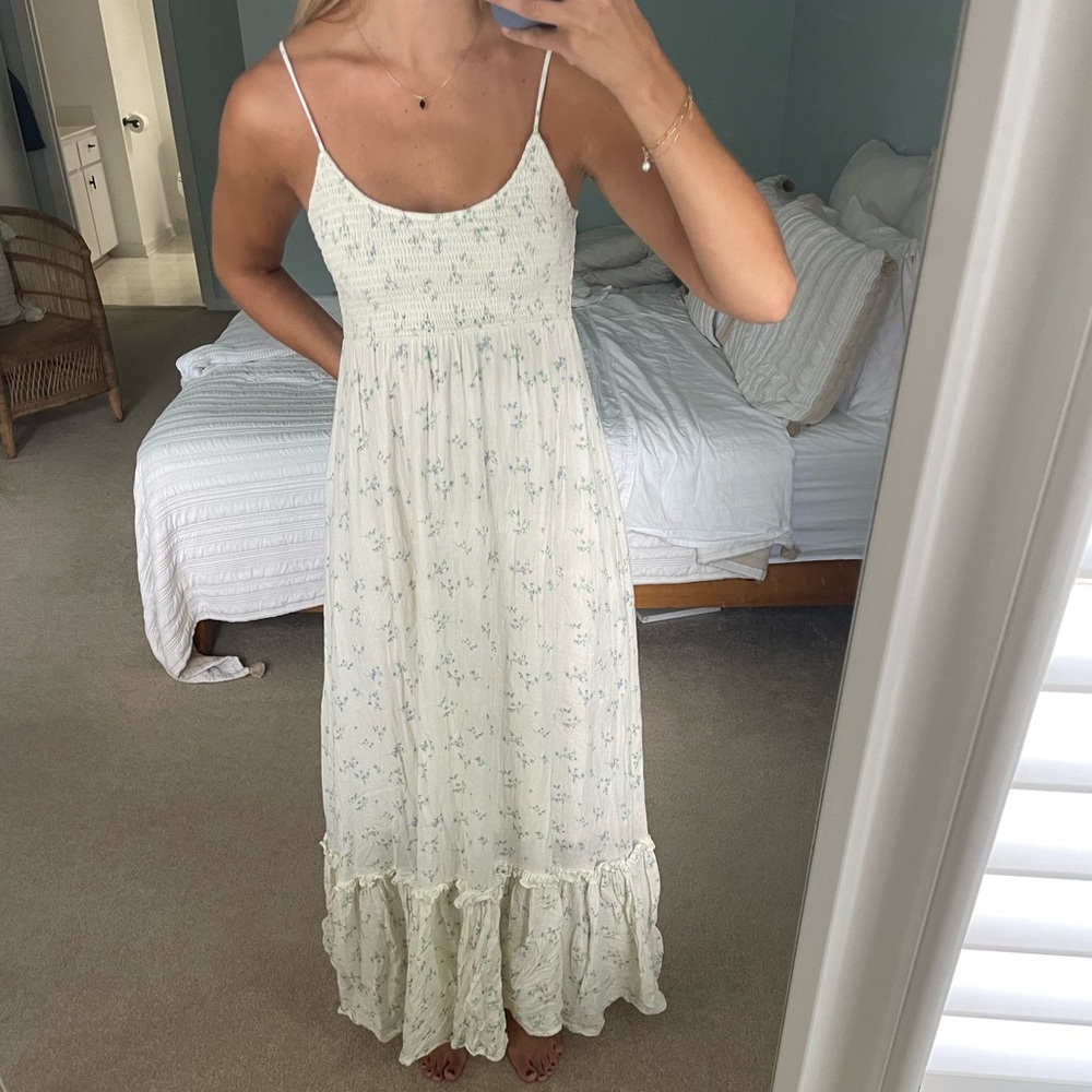 Urban Outfitters Cottage Floral Maxi Dress